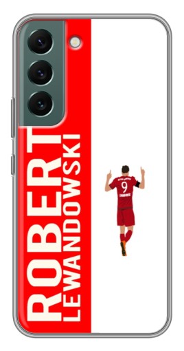 Чехол с печатью "Поляк Левандовски" для Samsung Galaxy S22 Plus