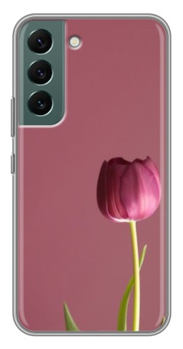 Чехол с печатью "Розовый тюльпан" для Samsung Galaxy S22 Plus