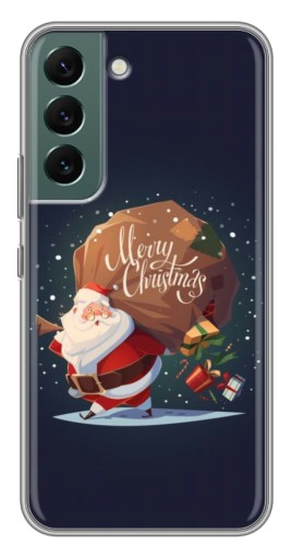 Чехол с принтом "Санта с подарками" для Samsung Galaxy S22 Plus