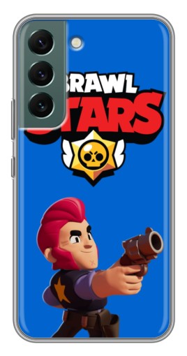 Чехол с картинкой "Шериф Colt" для Samsung Galaxy S22 Plus