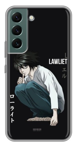 Силиконовый чехол с изображением "Сыщик Лоулайт" для Samsung Galaxy S22 Plus
