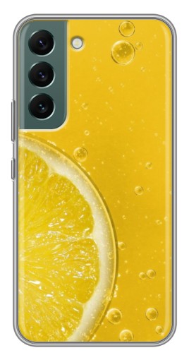 Чехол с картинкой "Сочный лимон" для Samsung Galaxy S22 Plus