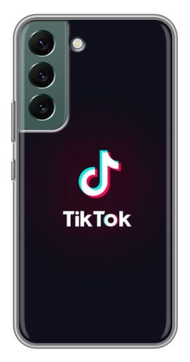 Чехол с принтом "TikTok темный" для Samsung Galaxy S22 Plus