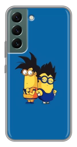 Силиконовый чехол с изображением "В костюмах" для Samsung Galaxy S22 Plus