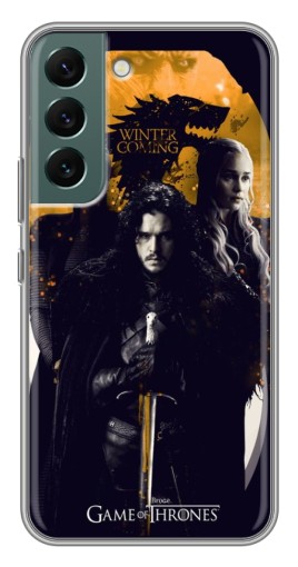 Чехол с картинкой "Winter Coming" для Samsung Galaxy S22 Plus