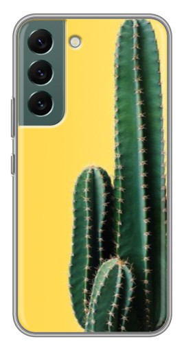 Чехол с принтом "Яркий кактус" для Samsung Galaxy S22 Plus