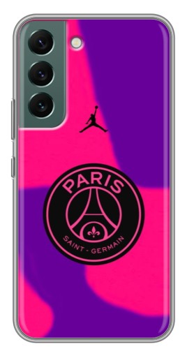 Чехол с печатью "Яркий лого PSG" для Samsung Galaxy S22 Plus