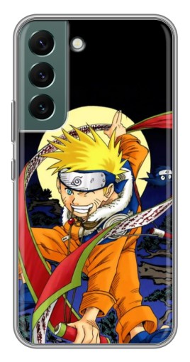 Чехол с картинкой "Яркий Удзумаки" для Samsung Galaxy S22 Plus