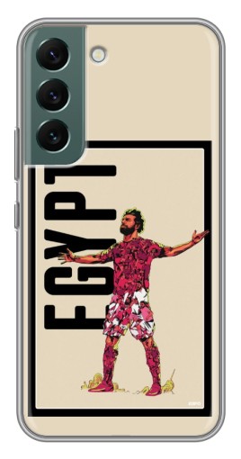 Чехол с картинкой "Египтянин Салах" для Samsung Galaxy S22 Plus