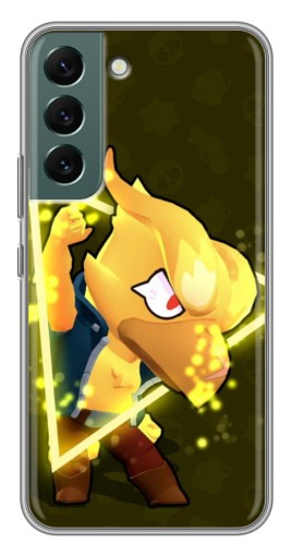 Чехол с принтом "Золотой Ворон" для Samsung Galaxy S22 Plus