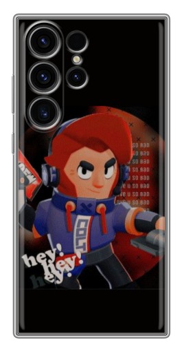 Силиконовый чехол с изображением "Агент Кольт" для Samsung Galaxy S22 Ultra