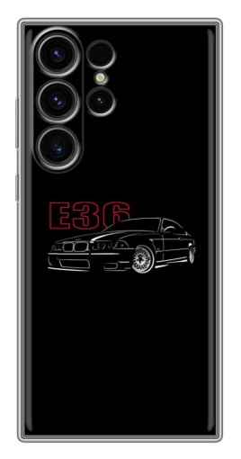 Чехол с принтом "BMW E36" для Samsung Galaxy S22 Ultra