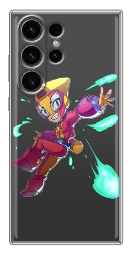 Чехол с картинкой "Боец MAX" для Samsung Galaxy S22 Ultra