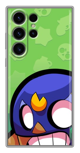 Чехол с принтом "Боец в маске" для Samsung Galaxy S22 Ultra