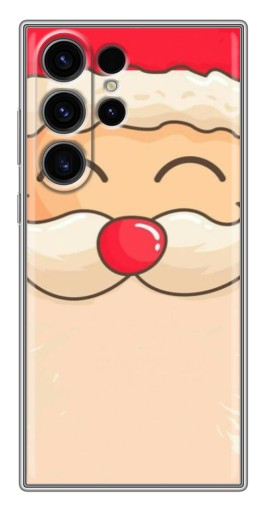 Чехол с картинкой "Большой Дед Мороз" для Samsung Galaxy S22 Ultra