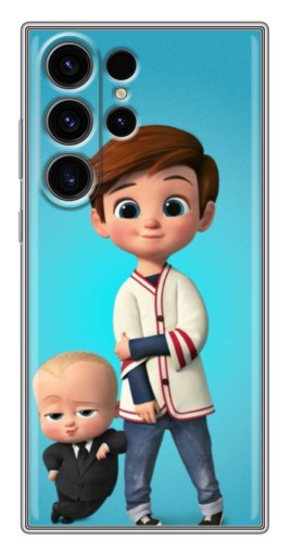 Чехол с принтом "Boss and Boy" для Samsung Galaxy S22 Ultra