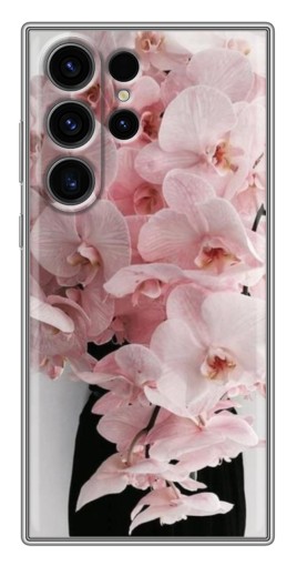 Силиконовый чехол с изображением "Букет орхидеи" для Samsung Galaxy S22 Ultra