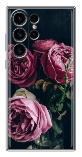Силиконовый чехол с изображением "Букет роз" для Samsung Galaxy S22 Ultra