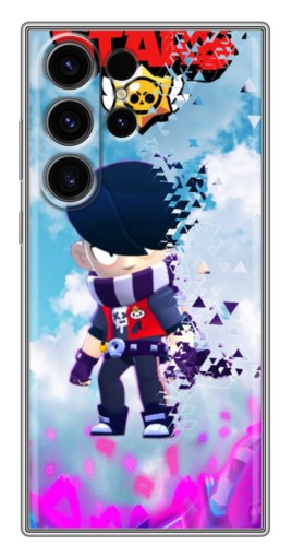 Чехол с картинкой "Демо версия" для Samsung Galaxy S22 Ultra