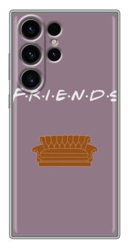 Чехол с принтом "Диван Друзья" для Samsung Galaxy S22 Ultra