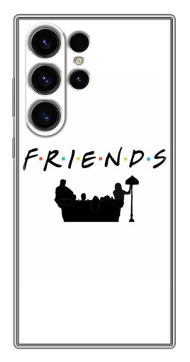 Чехол с печатью "Друзья на диване" для Samsung Galaxy S22 Ultra