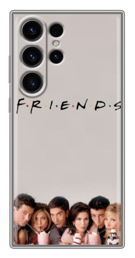 Чехол с картинкой "Друзья первый сезон" для Samsung Galaxy S22 Ultra