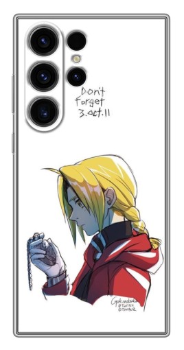 Силиконовый чехол с изображением "Эд Эрлик с часами" для Samsung Galaxy S22 Ultra