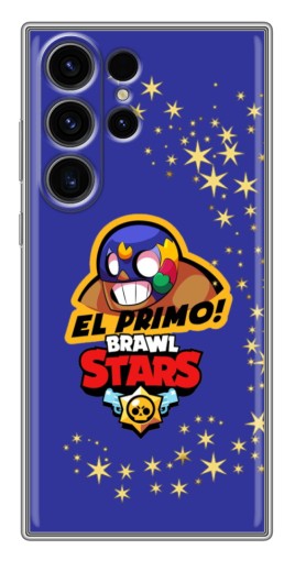 Чехол с принтом "El Primo в маске" для Samsung Galaxy S22 Ultra
