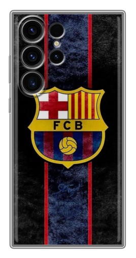Чехол с принтом "FCB" для Samsung Galaxy S22 Ultra