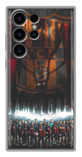 Чехол с принтом "FCB Campeones" для Samsung Galaxy S22 Ultra
