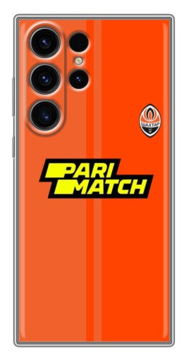 Чехол с принтом "Форма ФК Шахтер" для Samsung Galaxy S22 Ultra
