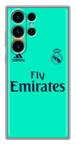 Чехол с картинкой "Форма Реала" для Samsung Galaxy S22 Ultra