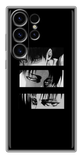 Чехол с печатью "Глаза Аккермана" для Samsung Galaxy S22 Ultra