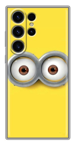 Чехол с печатью "Глаза Боба миньона" для Samsung Galaxy S22 Ultra