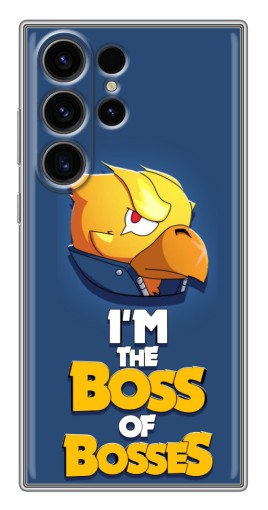 Чехол с печатью "Gold Boss" для Samsung Galaxy S22 Ultra