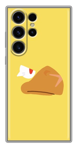 Чехол с печатью "Gold Crow" для Samsung Galaxy S22 Ultra