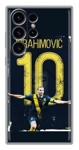 Чехол с печатью "Ибрагимович 10" для Samsung Galaxy S22 Ultra