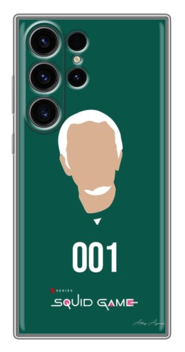 Чехол с печатью "Игрок 001" для Samsung Galaxy S22 Ultra