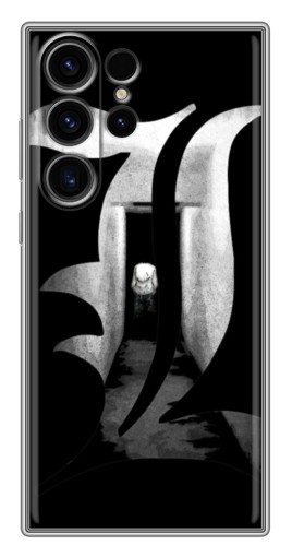Силиконовый чехол с изображением "Инициали Лоулайта" для Samsung Galaxy S22 Ultra