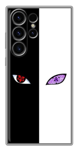 Силиконовый чехол с изображением "Итачи глаза" для Samsung Galaxy S22 Ultra