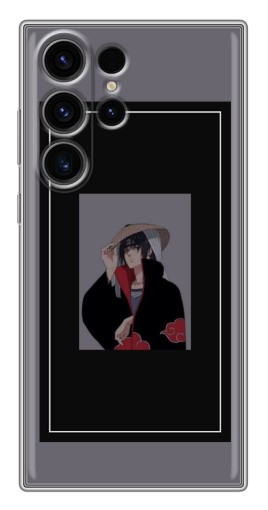 Силиконовый чехол с изображением "Итачи в рамке" для Samsung Galaxy S22 Ultra