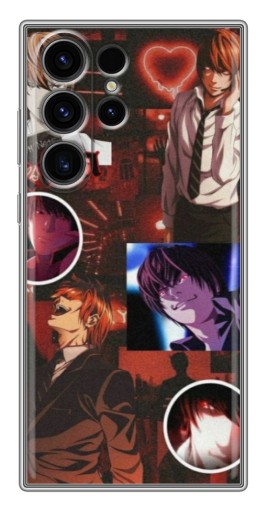 Силиконовый чехол с изображением "Коллаж Ягами" для Samsung Galaxy S22 Ultra