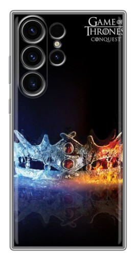 Чехол с печатью "Корона" для Samsung Galaxy S22 Ultra