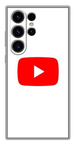 Чехол с печатью "Красная кнопка" для Samsung Galaxy S22 Ultra