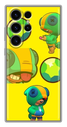 Чехол с принтом "Кристалл и Леон" для Samsung Galaxy S22 Ultra