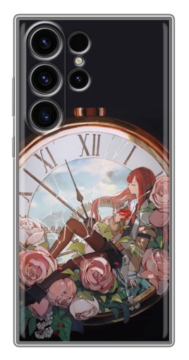 Чехол с принтом "Курису  в часах" для Samsung Galaxy S22 Ultra