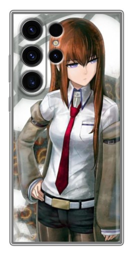 Силиконовый чехол с изображением "Курису математик" для Samsung Galaxy S22 Ultra