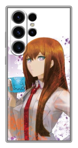 Силиконовый чехол с изображением "Курису с чашкой" для Samsung Galaxy S22 Ultra