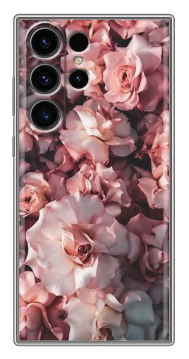 Чехол с печатью "Куст роз" для Samsung Galaxy S22 Ultra