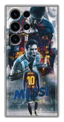 Чехол с печатью "Легендарный Месси" для Samsung Galaxy S22 Ultra